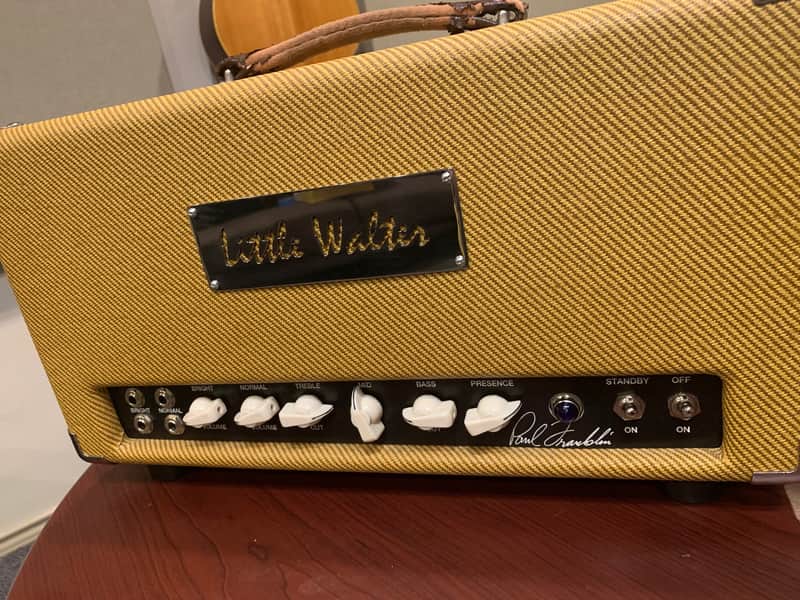 Little Walter  '89 Paul Franklin Signature, 100 watt tube amplifier head image 1