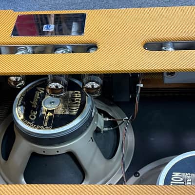 Fender Bass Breaker Custom Shop 40-Watt 2x12" Guitar Amplifier Combo 2002 Tweed Solid Pine Wood Cabinet image 16