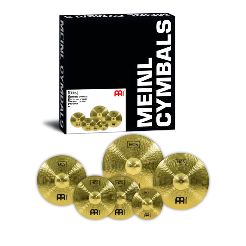 Meinl HCS-CS2 HCS Expanded Cymbal Set - Cymbal Set image 1