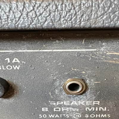 Traynor TS-50 50-Watt Solid State Guitar Amp Head 1970s image 8
