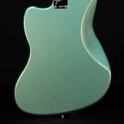 Fender American Professional Classic Jaguar, Rosewood FB, Faded Sherwood Green Metallic image 4
