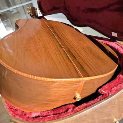 Bischoff Acoustic Guitar 9-String (not 12-String) Custom Artist Series Luthier Hand-Crafted 2013 Sunburst Adirondack Madagascar RW Excellent! image 10