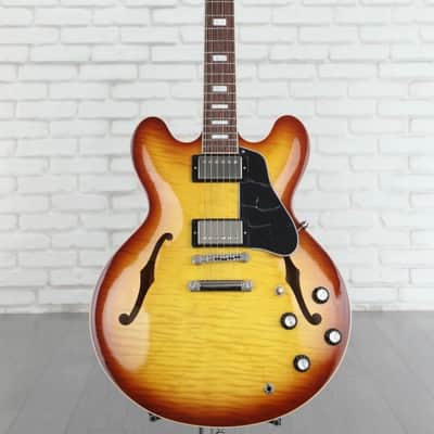 Gibson ES-335 Iced Tea Burst - Figured Iced Tea image 2