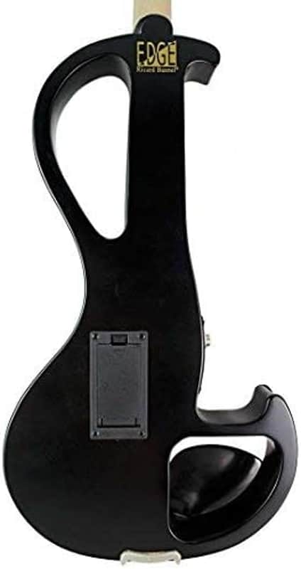Kennedy Violins Bunnel Edge 4/4 Full Size Electric Violin Outfit - Jet Black (Mint / Unplayed)