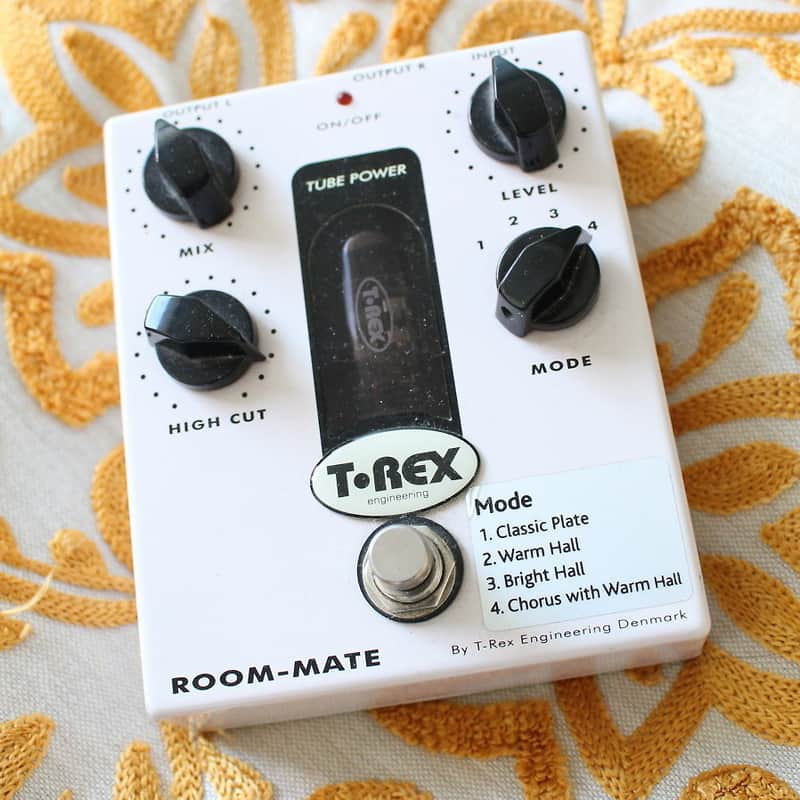 T-rex Room Mate v2 Tube Reverb リバーブ T-Rex Room-Mate Tube Reverb Pedal | Reverb