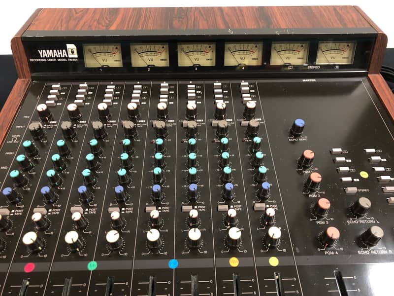 Yamaha 8-Channel RM 804 Recording Mixer Owned by Jon Gallant of