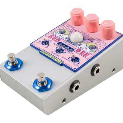 Beetronics FX Seabee Lite Edition Stereo BBD Chorus Pedal (Pink) image 3