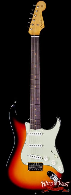 2023 Fender Custom Shop 1959 Hardtail Stratocaster Time Capsule Package TCP Chocolate 3-Color Sunburst 7.30 lbs image 1