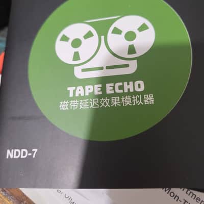 NuX NDD-7 Tape Echo 2022 - Present - Black / Green image 4