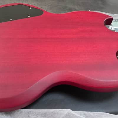 Epiphone SG Classic P-90 Worn Cherry BRAND NEW P90 Pro Soapbar Soap Bar Pickups 60s 60's SlimTaper Neck Profile Satin Finish Electric Guitar image 13