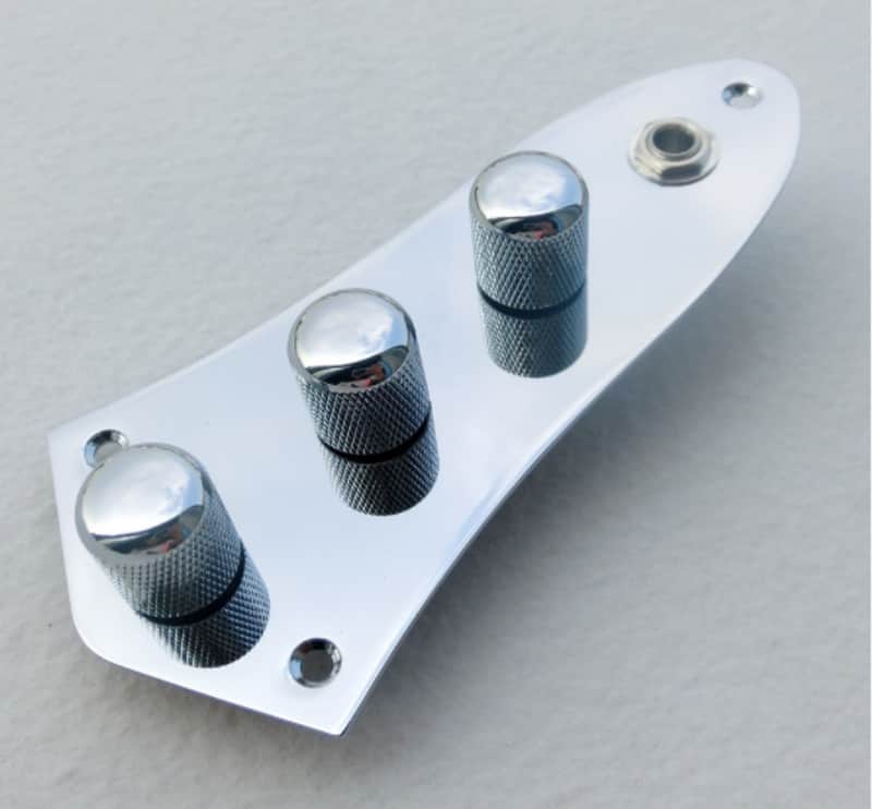 Jazz Bass Pre-wired Control Plate by Budreau Guitars image 1