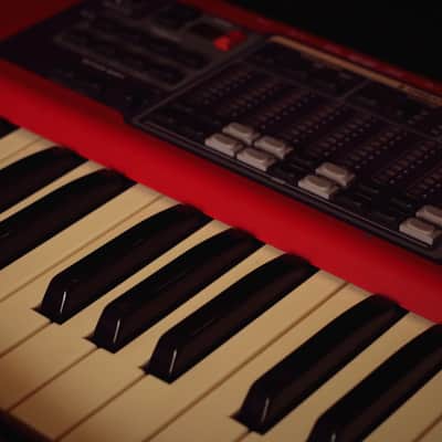 Nord Electro 2 SW73 Semi-Weighted 73-Key Digital Piano 2002 - 2009 - Red image 6