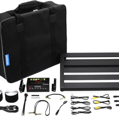 Pedaltrain Novo 18 SC 18x14.5-inch Pedalboard with CIOKS DC7 Power Supply and Soft Case image 1