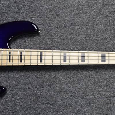 G&L Kiloton 4, Blue Burst with Ash Body and Maple Neck and Fretboard *On Order ETA=December 2020 image 2