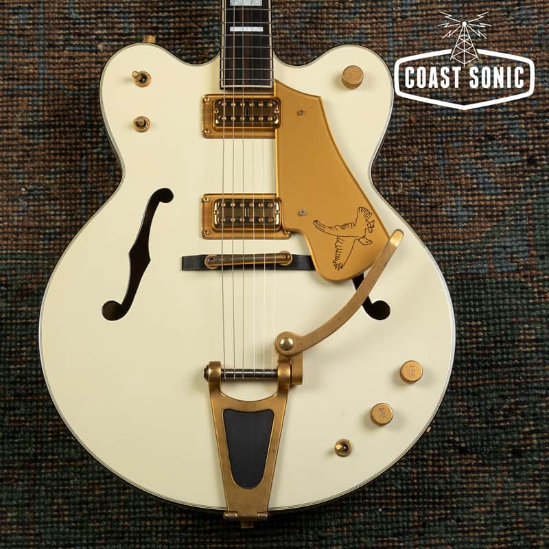 1988 Greco Super Real White Falcon WF-140 Made in Japan | Reverb