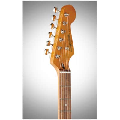 Squier Classic Vibe '60s Stratocaster Electric Guitar, with Laurel Fingerboard, Lake Placid Blue image 7