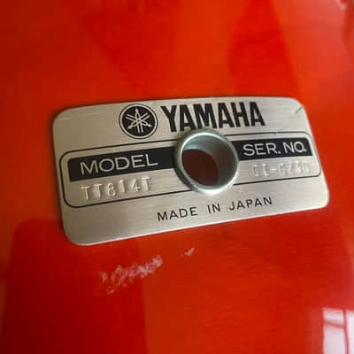 Yamaha 8000 Turbo Tour - 14x14 tom (Model TT814T)- Red Wood (RW) - tour custom image 5