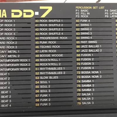 YAMAHA DD7 image 4