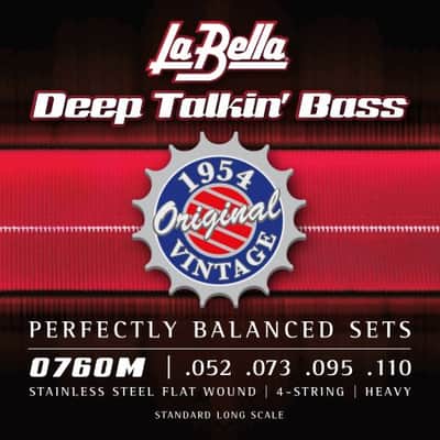 La Bella 760M Original 1954 Style 4-String Long Scale image 1