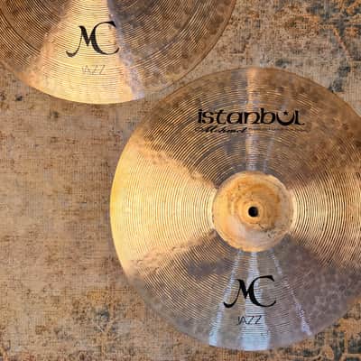 RARE Dark Complex HUGE ISTANBUL MEHMET 15” MC JAZZ Hihats Perfect! 1114 1334 g ONLY PAIR I’ve Seen image 4
