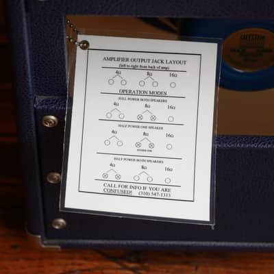 2006 Divided by 13 FTR-37 Head w/ Matching 2x12 Speaker Cabinet & Switchazel A/B Pedal (Purple/Egg) image 16
