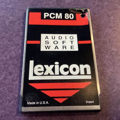 Lexicon PCM80 David Rosenthal Music FX Card image 2