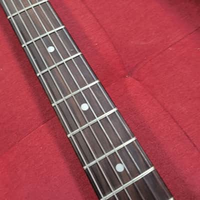 Peavey Rockmaster Electric Guitar Signed by Alice Cooper - Red image 7