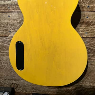 Epiphone Les Paul JR Custom Shop 2011 - TV Yellow, Upgraded w/Hard Shell Tweed Case image 6