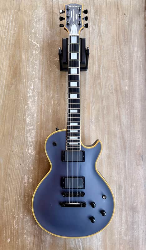 Edwards by ESP E-LP-112CE Purple Satin – James Hetfield LP Custom