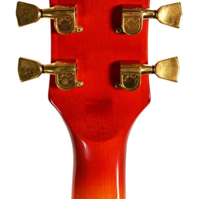 Gibson Les Paul Custom Vintage 1976 w/ Autographed By Les Paul & OHSC – Used 1976 - Cherry Burst image 4