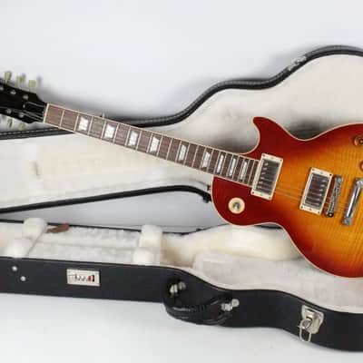2004 Vintage Gibson Les Paul Standard Premium Plus Cherry Burst AAA Maple Flame Top ~Good Wood Era~ +OHSC USA Bild 6