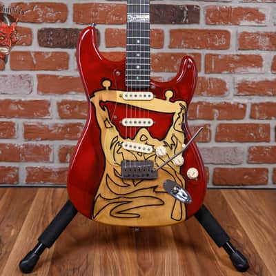 Fender Custom Shop “The Disaffected” Stratocaster #7 of 8  Artwork by Adrian Nyman 2003 w/OHSC image 1