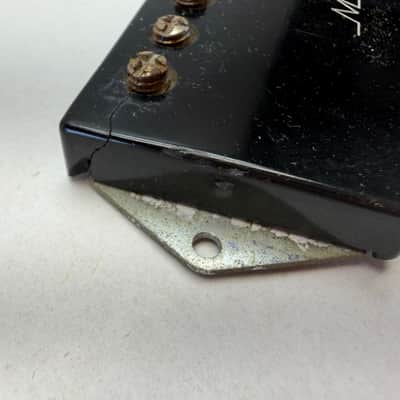 Vintage MIJ Midland Single Coil Pickups 93-231 1970s Black Ceramic Low Output 5K Vintage image 3