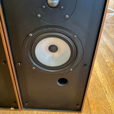 Rogers Studio 1a 1989 monitors in Teak image 3