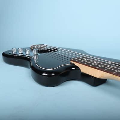 Squier Vintage Modified Jaguar Electric Active Bass Guitar Special Black image 12