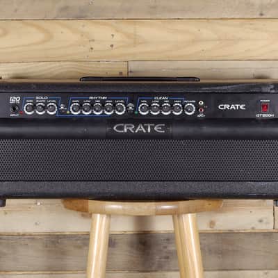 Crate GT1200H 3-Channel 120-Watt Solid State Guitar Amp Head