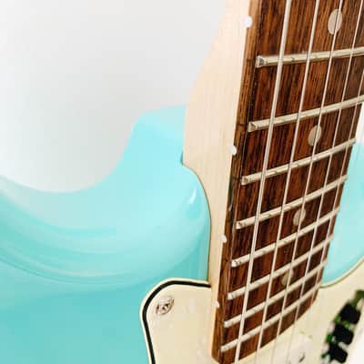 WOW! RARE PRE-PRODUCTION(?) Squier Paranormal Cyclone - Unique Color (READ DESCRIPTION) image 4