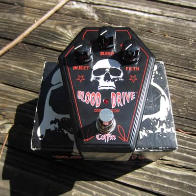 Coffin Case BDFX-1 Blood Drive Distortion Pedal BDFX-01 image 1