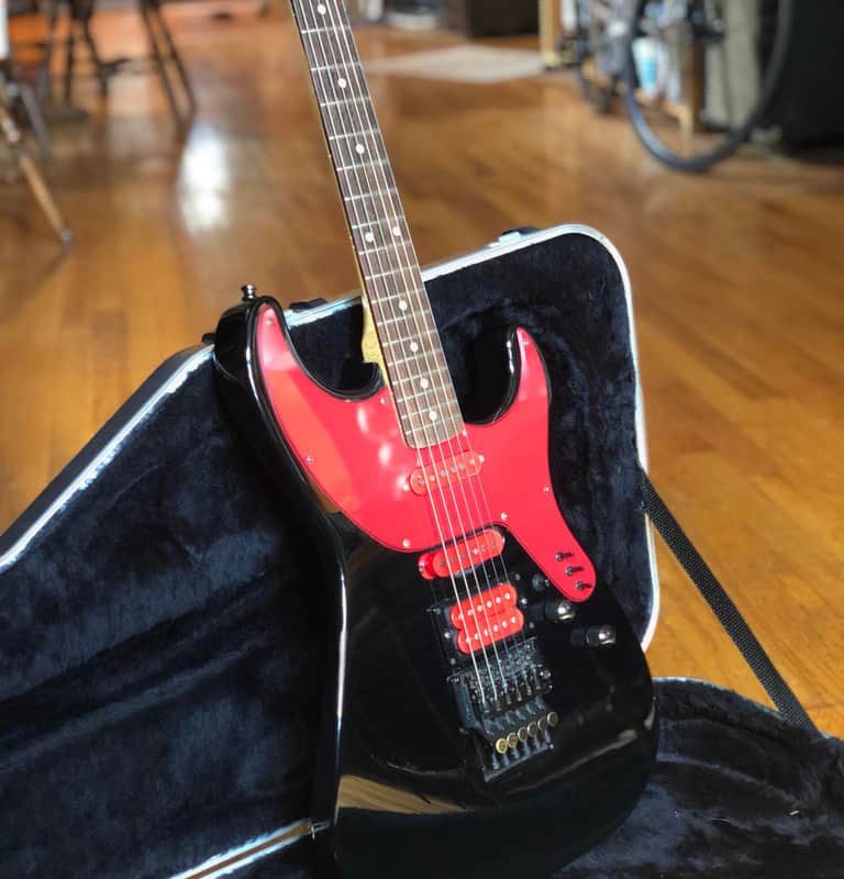 Kramer  EE Pro 1 Elliot Easton  1987-1989 Black/Red image 1