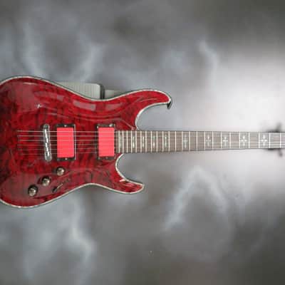 Schecter Hellraiser 2016 Black Cherry image 1