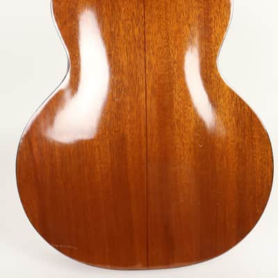 1940s S.S. Stewart 7004 Archtop Acoustic Guitar Natural w/ Gig Bag image 4