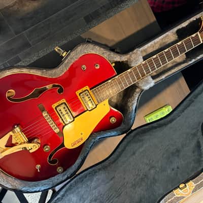Gretsch 5420TG 50’s Limited Edition CANDY APPLE RED with Gold Hardware Quality USA Upgrades Including TV Jones pickups, wire harness w/ tone & standby switches Grover Imperials, high End Gretsch Bigsby etc. image 1