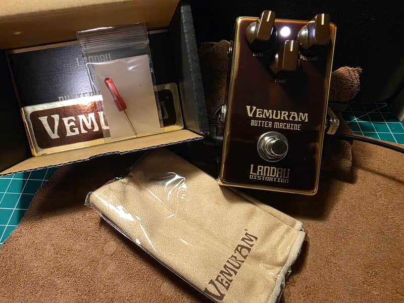Vemuram Butter Machine Michael Landau Signature Distortion 2023 - Present - Brown image 1