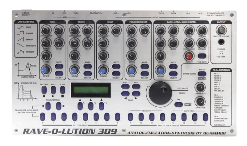 Quasimidi 309 Rave-O-Lution image 1