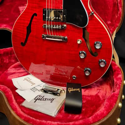 Gibson ES-335 Figured Sixties Cherry Hollowbody Guitar W/ Case image 4