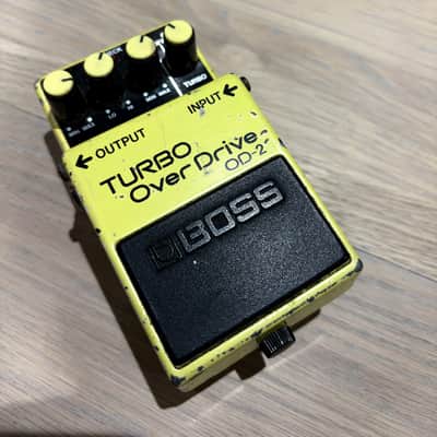 Boss Turbo Overdrive OD2 - Black Label 1986 Made in Japan 1986 - Metal image 4