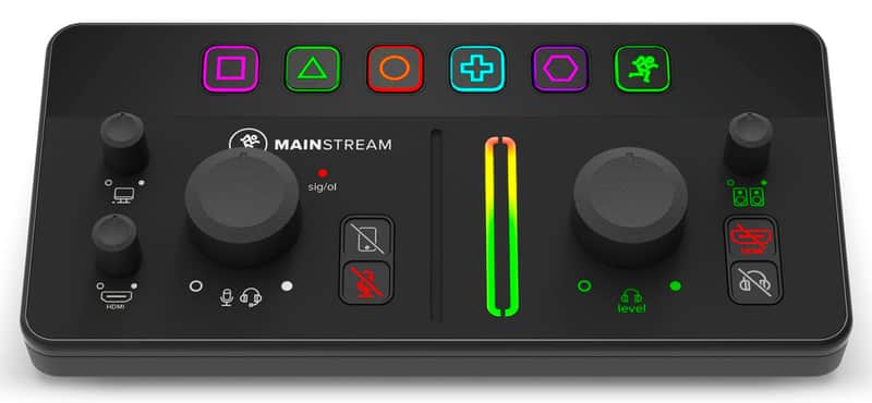 Mackie MainStream Bus Powered Live Streaming Interface w/HDMI/XLR/1/4"/USB-C image 1