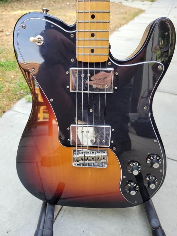 Fender Telecaster Delexe 1972 Vintera Mexican in Excellent Condition with Hardcase. image 1
