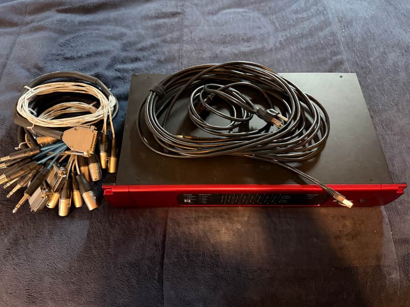 Focusrite RedNet 2 Dante Audio Interface 2010s - Red image 1