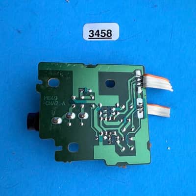 CASIO LK-92TV Lighting Keyboard Part: MIC In Jack Socket Board PCB M649-CNA2 Bild 2